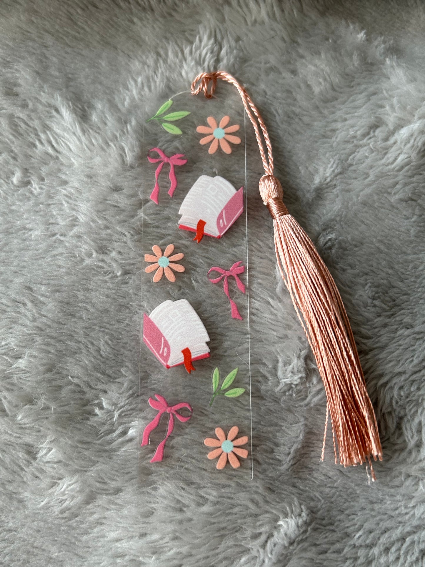 Lesezeichen „schleifchen und blümchen“ 🎀🌸