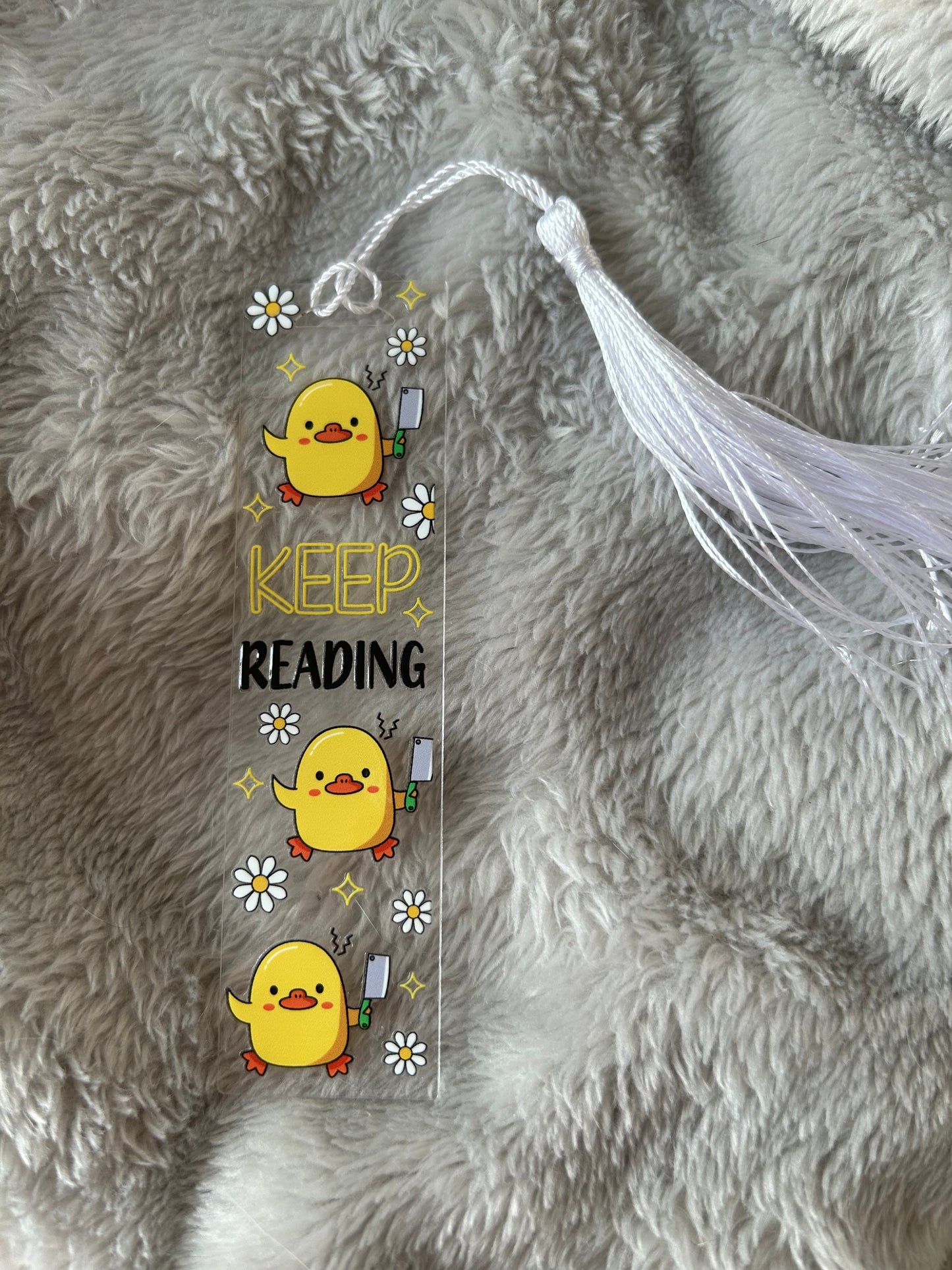 Lesezeichen „keep reading“ 🐥