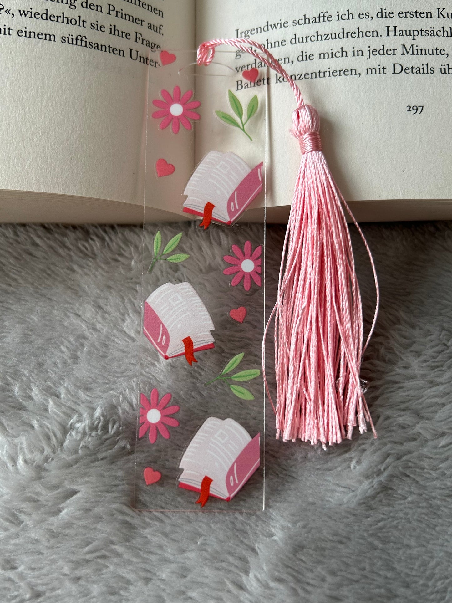 Lesezeichen „books & flowers“ 📖🌸
