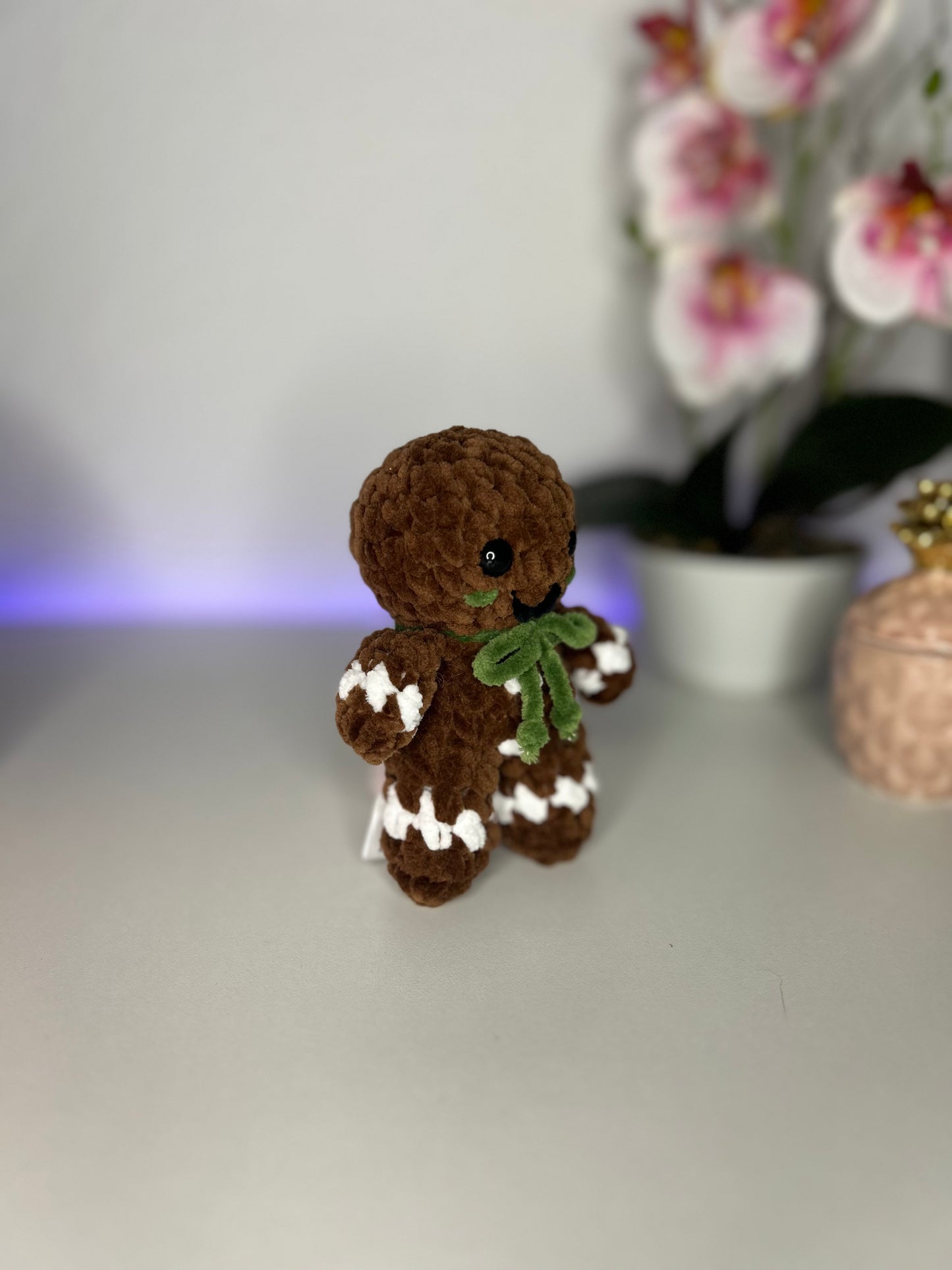 mini Lebkuchenmann Kuscheltier