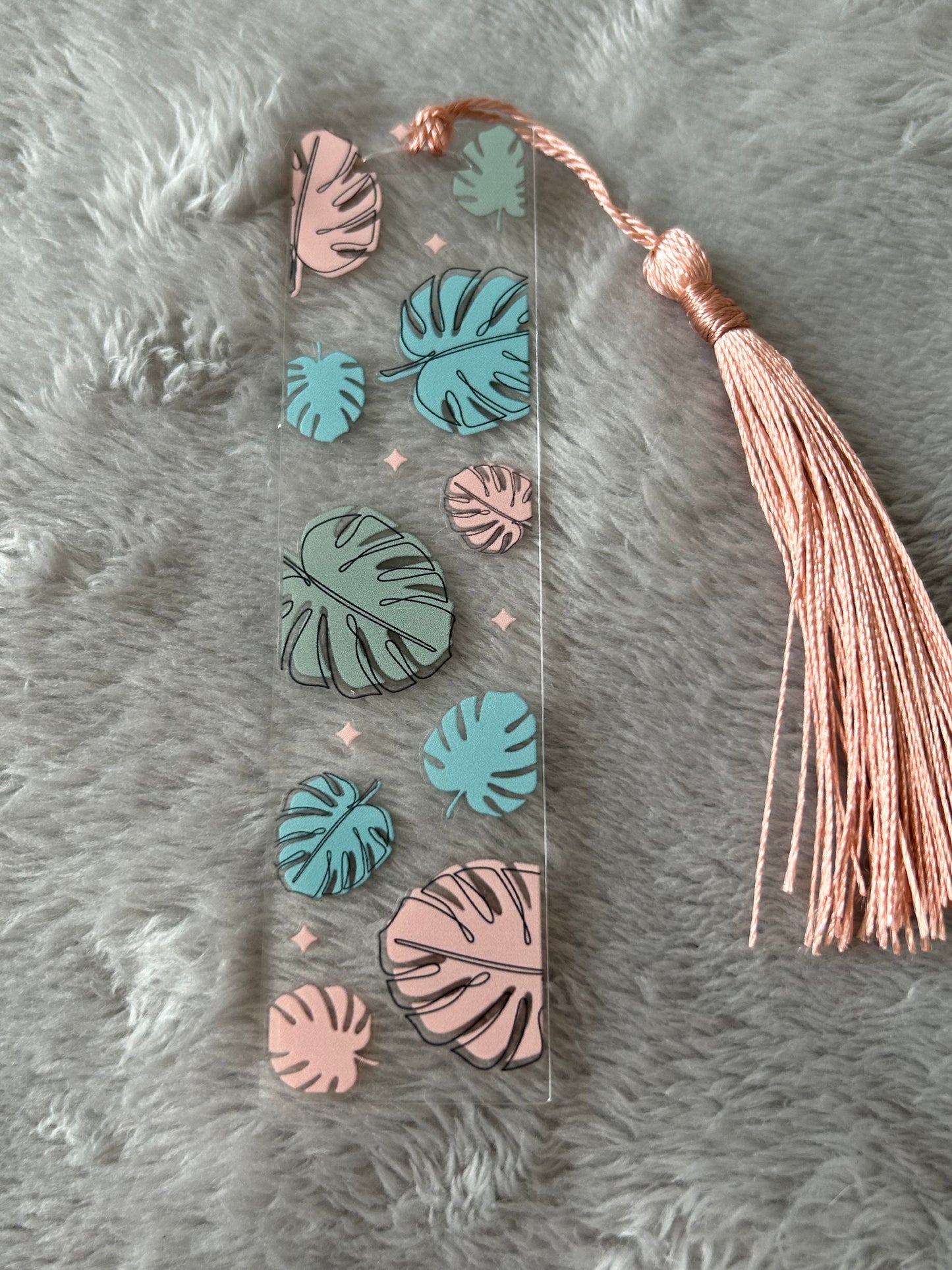 Lesezeichen „leaves“ 🍃