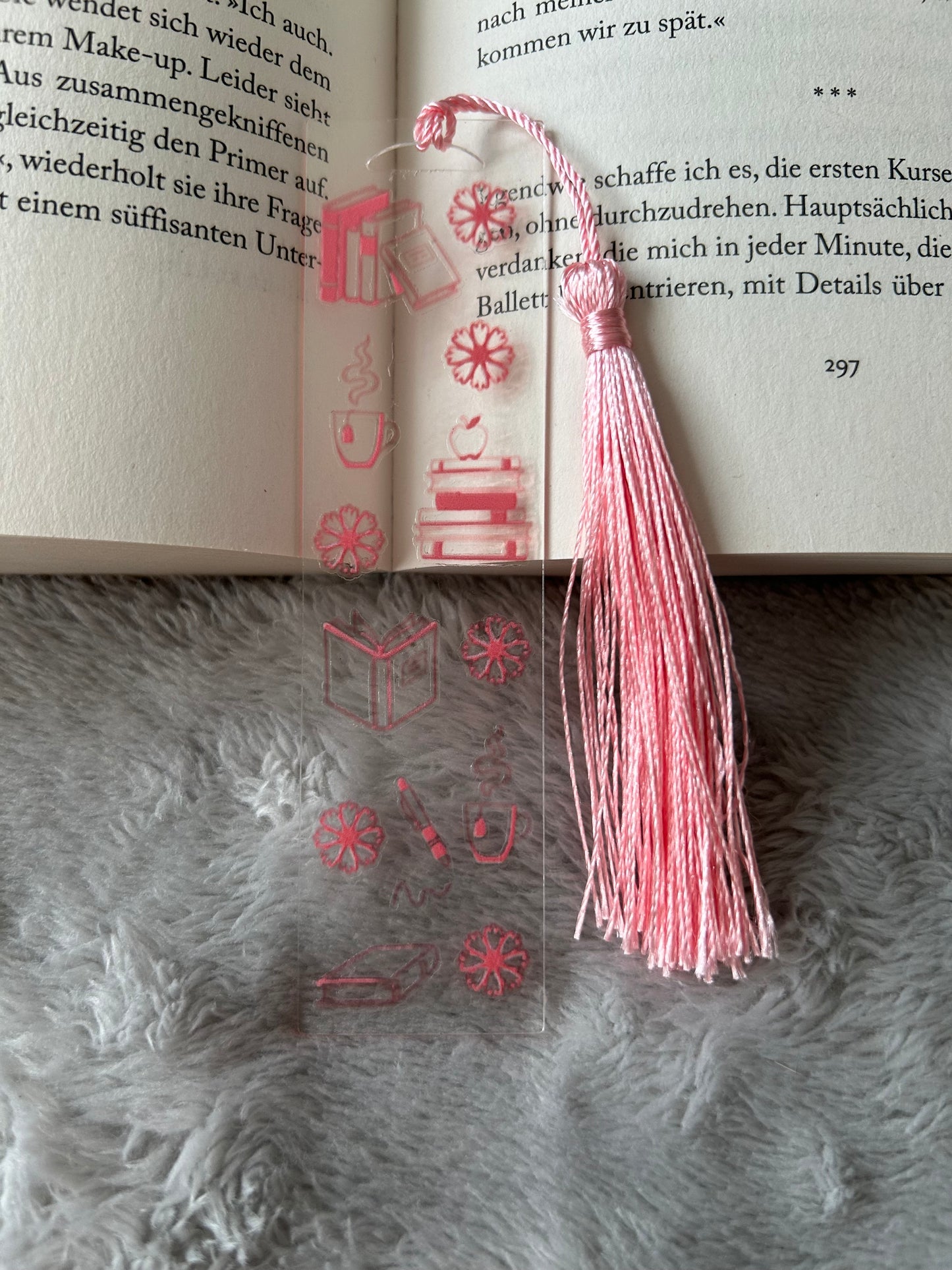 Lesezeichen „rosa style“ 🩷