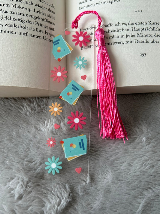 Lesezeichen „colored“ 🌺📖