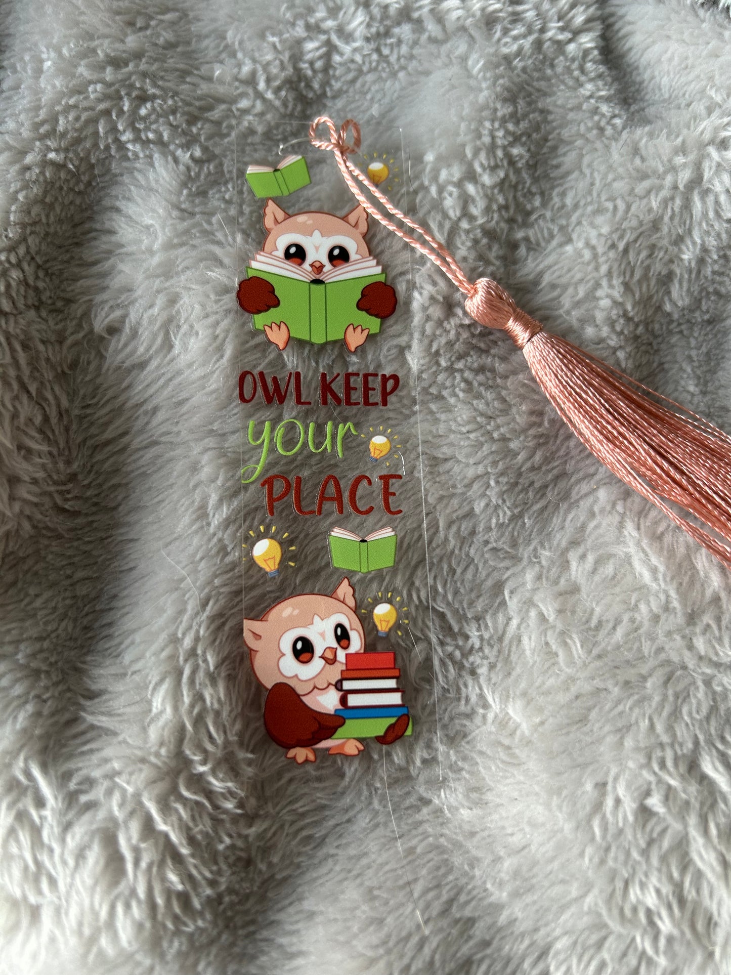 Lesezeichen „owl keep your place“ 🦉